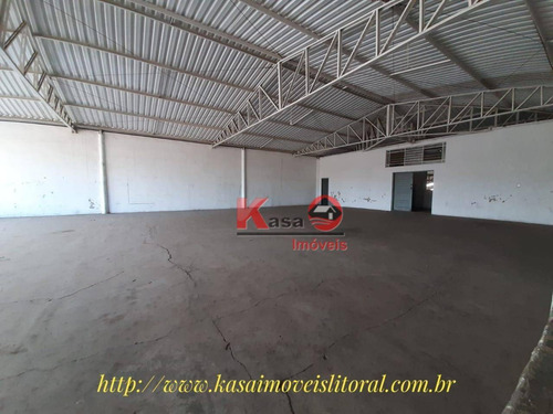 Imagem 14 de 20 de Galpão Para Alugar, 1217 M² Por R$ 19.000,00 - Paquetá - Santos/sp - Ga0080