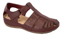 Comprar Sandalias Huaraches Para  Dama Shosh Vino Casual Confort