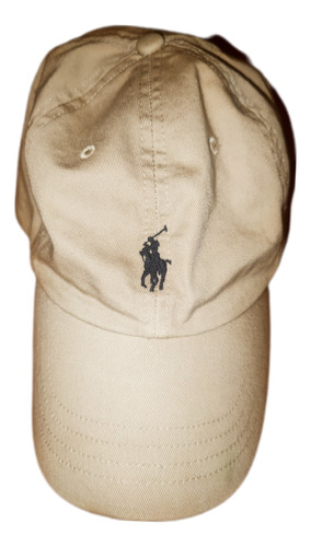 Gorra Polo Ralph Lauren Beige Curva (strapback)