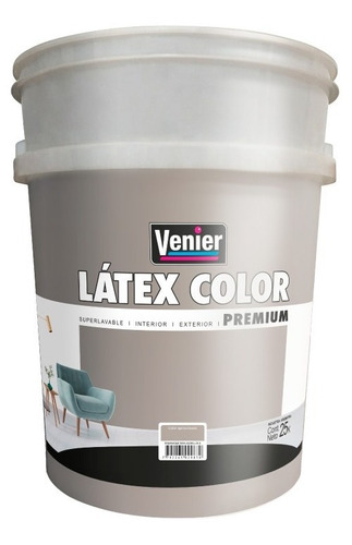 Látex Color Venier Interior/exterior | +14 Colores | 20lt