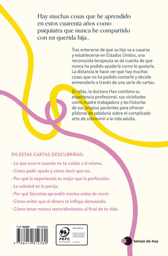 Cosas Que Nunca Te He Dicho: Cartas Sobre Psicología Para Mi Hija, De Han Sung-hee. Sin Serie, Vol. 1. Editorial Grupo Planeta, Tapa Blanda, Edición 0 En Español, 2024