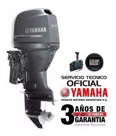 Motor Yamaha F60fetl Hp 4 Tiempos Stock Indmediato