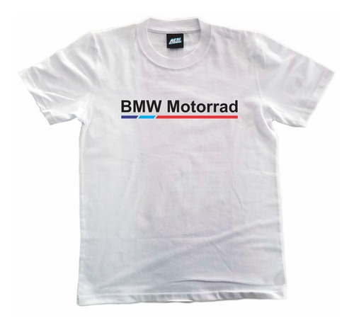 Remera Estampada Motos  070 - 100% Algodón - Bmw