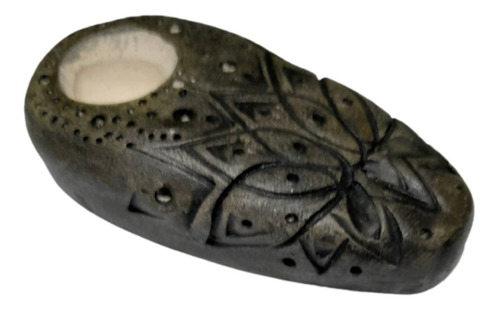 Imagen 5 de 8 de Pipa Ceramica Hecha A Mano Fácil De Limpiar 6 Cm. Artesanal