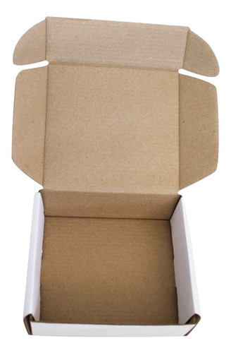 40 Mailbox 14x12x4.5 Cm. Caja De Envíos Color Blanco