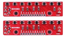 Comprar 2 Piezas Sensor Qtr-8a Seguidor De Linea Reflectivo Arduino