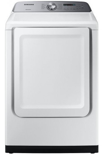 Samsung 7.4 Cu. Ft. White Gas Dryer With Sensor Dry  Dvg50r5