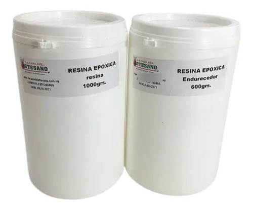 Resina Epoxi Kit De 2 Partes *1500gr