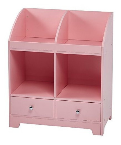 Teamson Kids - Windsor Armario De Madera Para Guardar - Rosa