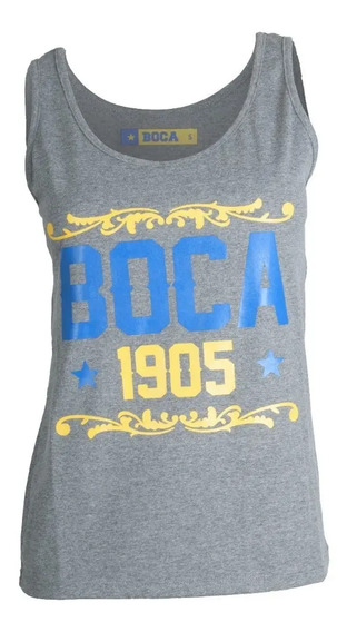 Boca Juniors Musculosa Para Mujer Oficial | MercadoLibre 📦