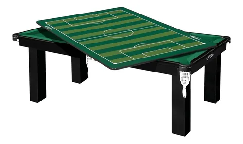 comprar Mesa Jogos 4 Em 1, Sinuca, Futebol Botão, Ping Pong, Jantar
