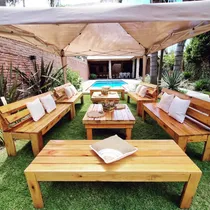 Comprar Alquiler De Living Rusticos, Gazebos, Carpas Y Mobiliario