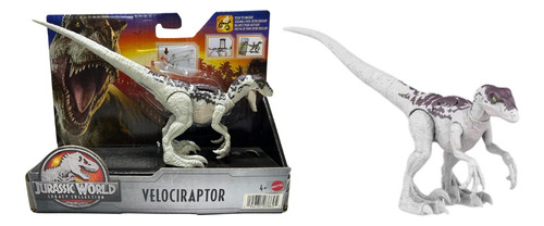 Boneco Velociraptor Dinossauro Jurassic World - Mattel