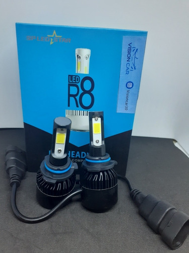 Imagen 4 de 5 de Luces Led H4 Para Corsa Fiesta Hilux Montero Machito Aveo