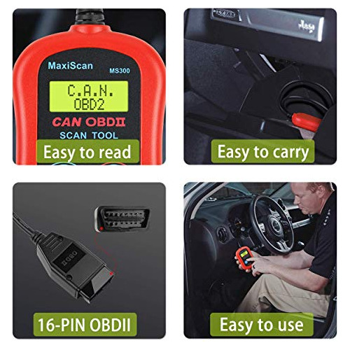 Motor De Revisión De Automóviles Autel Universal Obd2 Maxisc