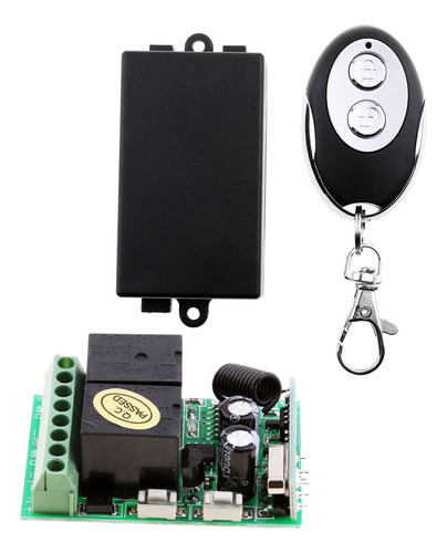 2 Canais Dc12v 10a 433 Mhz Rf Sem Fio Receptor Interruptor