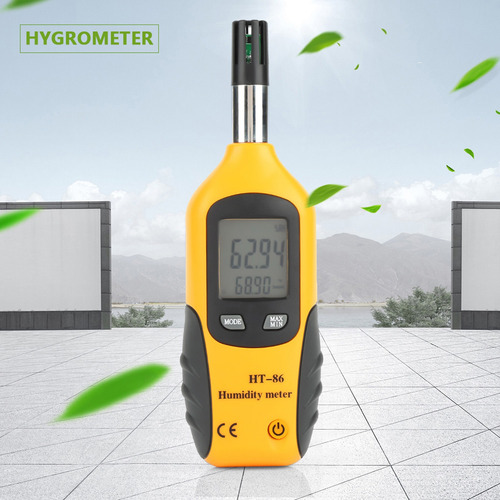 Medidor Digital Ht-86, Temperatura Humedad Con Alta Precisió