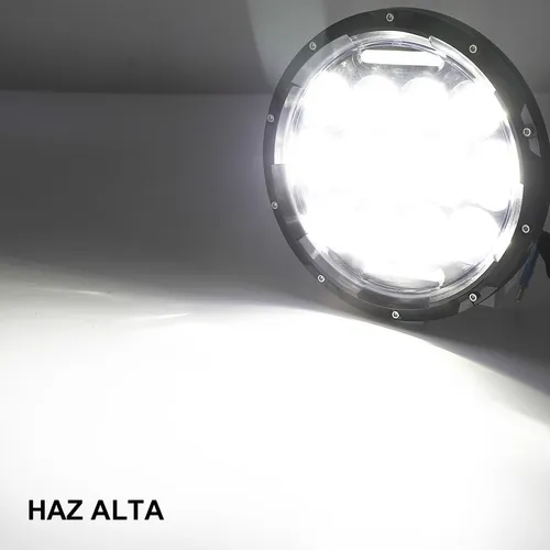 7' Pulgadas Redondo Faros Led For Ford F100 F250 F350 53-77