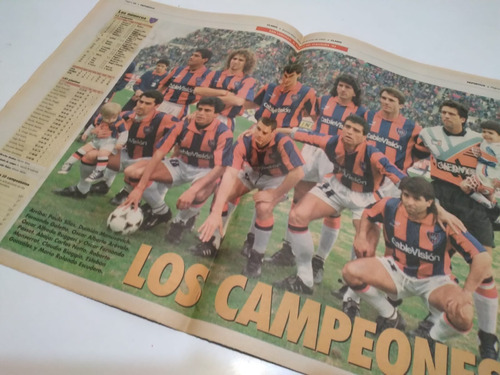 Diario Revista San Lorenzo Campeón 1995 C/póster!