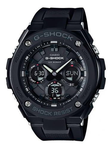 Relógio Casio G-shock Masculino G-steel Gst-s100g-1bdr Preto