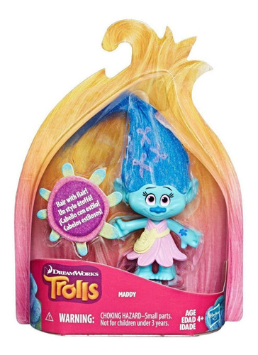 Boneco Dreamtopia Trolls Maddy 10 Cm Hasbro