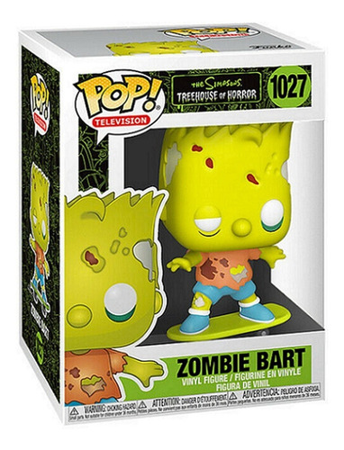 Pop The Simpsons Toh - Zombie Bart #1027