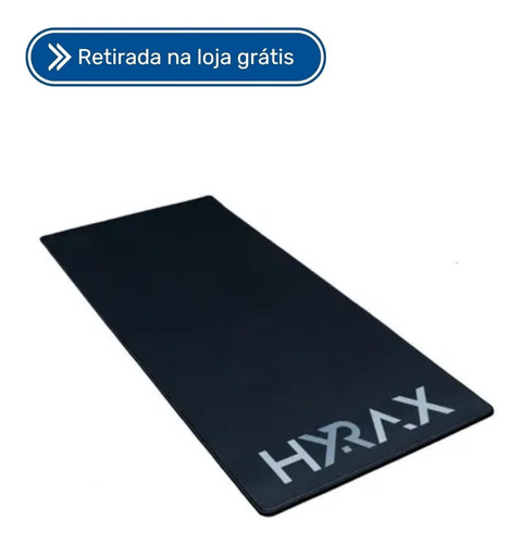 Mousepad Hyrax Emborachado 900x400 Bordas Costuradas Preto