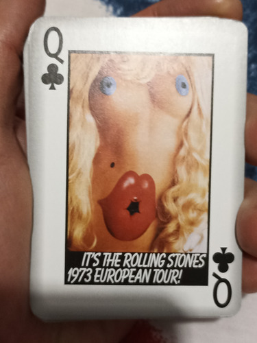 Baraja De Los Rolling Stones, Juego De Naipes Doble (Usado)