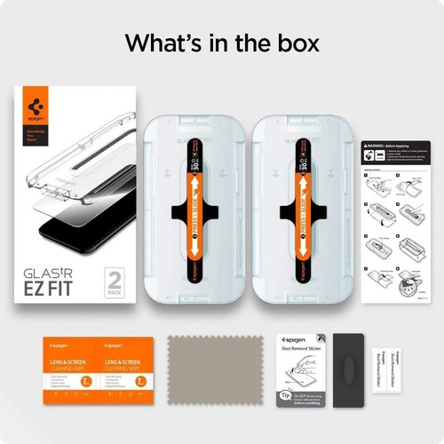 Imagen 3 de 5 de Vidrio Spigen Privacy Compatible iPhone 13 Pro Max X2 Unid