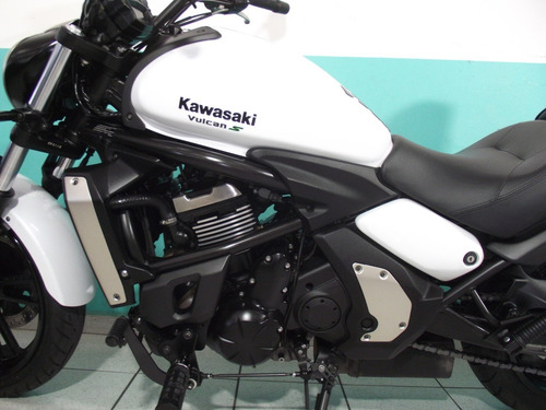 Kawasaki Vulcan 650s Branca 2016