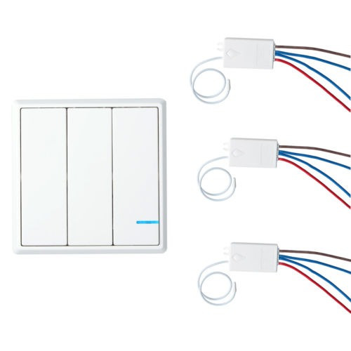 3 Lejos De Receptor Inalámbrico Lámpara Luz Control Remoto I