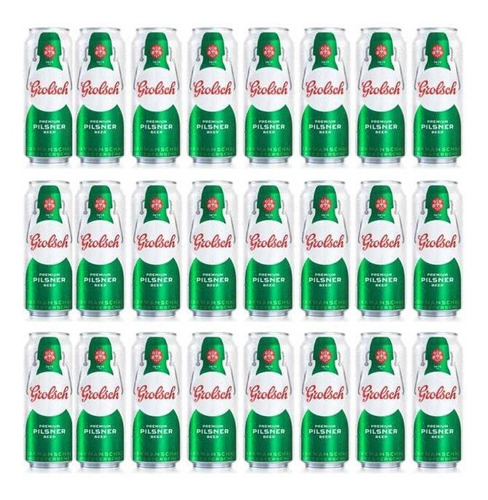 Cerveza Grolsch Lata 473 Ml Pack X24