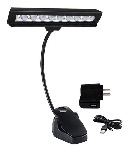 Luz P Atril Led Con 1 Brazo Y 9 Luces Prodmusicales