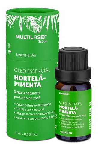 Óleo Essencial De Hortelã E Pimenta 10ml - Lançamento