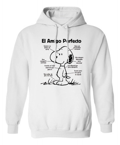 Sudadera Snoopy El Amigo Perfecto