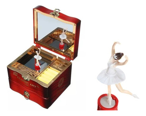 Caja Musical Para Guardar Joyas Diseño De Bailarina 503 A