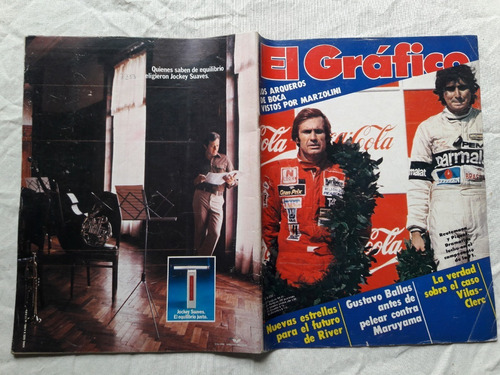 Revista El Gráfico Nº 3213 Mayo 1981 Boca Ferro F1 Reutemann