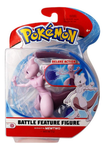 Pokemon 95135 - Battle Figure Pack 12cm - Mewtwo