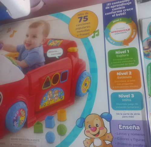 Carrito De Aprendizaje Fisher Price Rojo Caja Sellada Nue! (Usado)