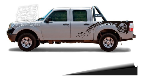 Calco Ford Ranger 2001 - 2011 Raptor Bones Juego Con Portón