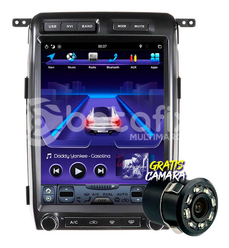 Radio Android Tesla Ford F150 2009/13 Original + Cámara