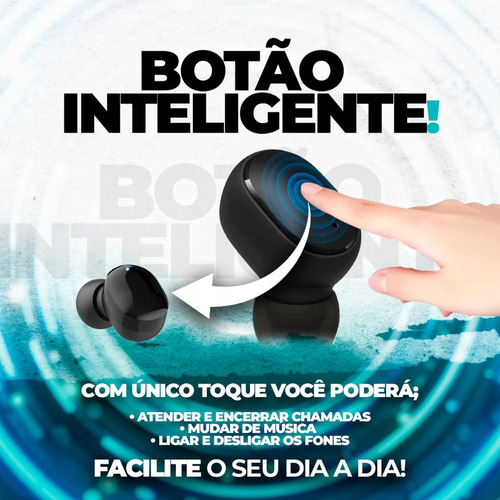 De Fone De Ouvido Bluetooth Sem Fio Maxnova 5.1 Tws Com