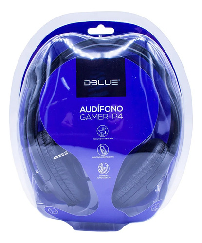 Audifono Gamer P4 Con Micrófono Control Volumen Dblue