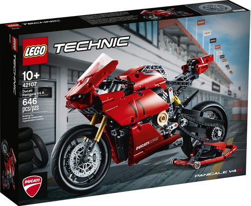 Lego Technic 42107 Ducati Panigale V4 646 Pzs