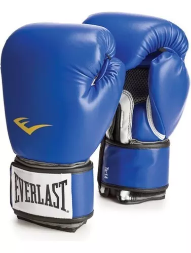 GUANTES BOX EVERLAST POWERLOCK BLANCO/ORO 12oz