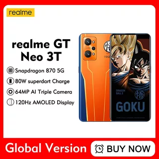 Realme Gt Neo 3t Dragon Ball Edition Dual Sim 256 Gb Naranja