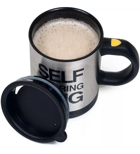 Vaso Taza Café Mug Agitador Batidor Eléctrico Casa Auto