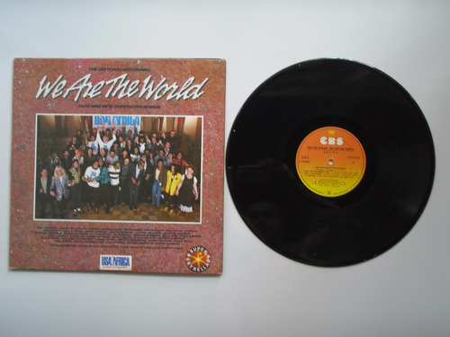 Lp Vinilo We Are The World Usa For Africa  Colombia  1985