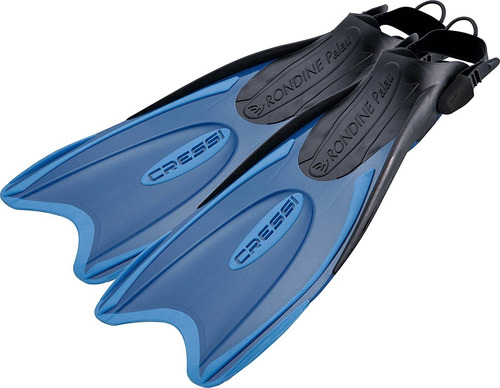 Aletas Cressi Palau Long Para Buceo Color: Blue Xs/s 32/38