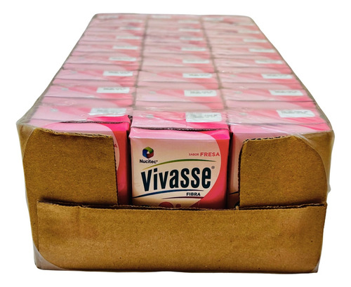 Vivasse Sabor Fresa Fibra Caja Con 27 Piezas